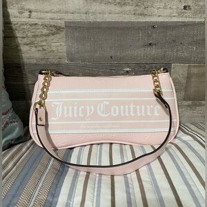 NEW Juicy Couture pink (Powder Blush) Fashionista Shoulder Handbag